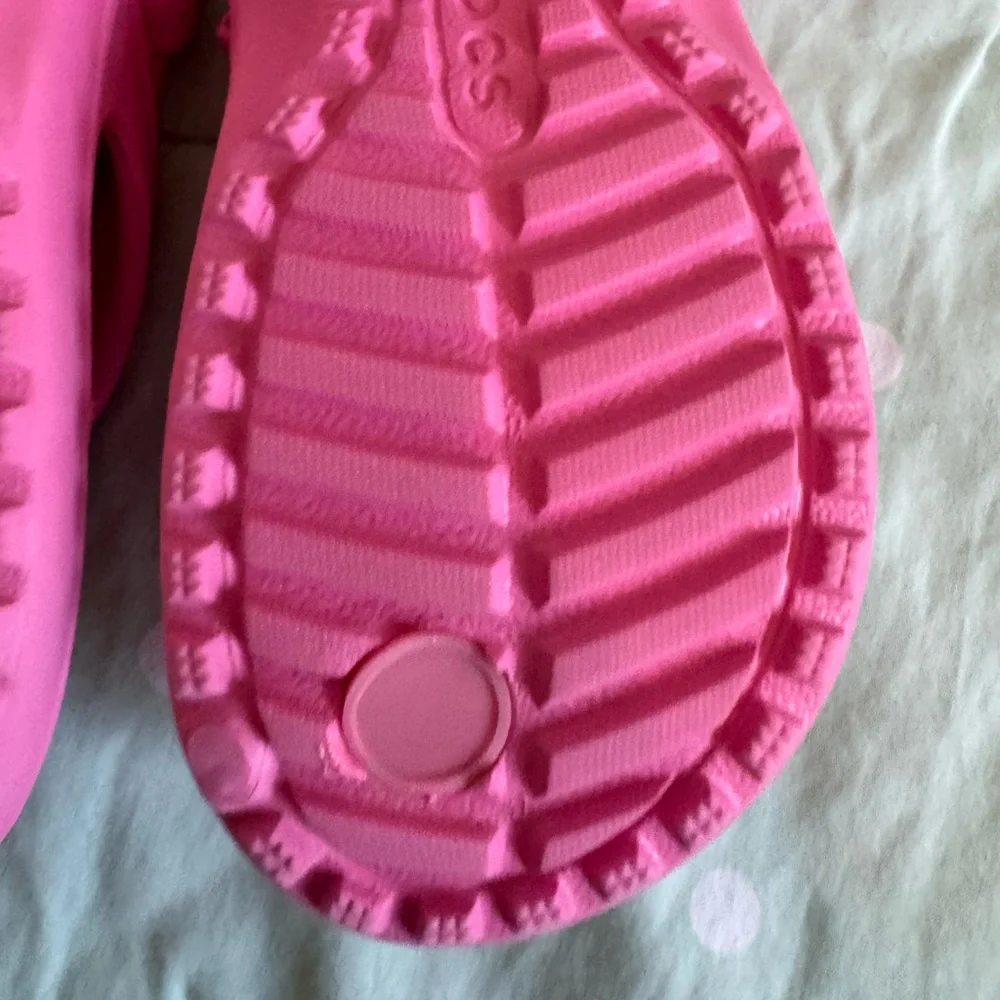 CROCS Kids Pink Sandals Toddler size 9